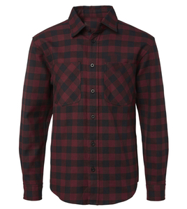 Chemise à carreaux en coton décontractée à manches longues, matière respirante et confortable pour les activités de plein air, chemise en flanelle pour homme, qualité supérieure - Product Image 3