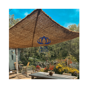 NOUVELLE ARRIVÉE Voile d'ombrage en fibre de coco naturelle du Vietnam, durable, pour la protection solaire extérieure - Product Image 1