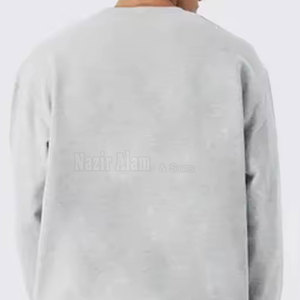 เสื้อสเวตเชิ้ตผู้ชายดีไซน์เรียบง่ายทรงโอเวอร์ไซส์ เนื้อผ้านุ่ม อุ่น สวมใส่สบาย สไตล์สตรีทแวร์ แขนยาว เหมาะสำหรับใส่ในชีวิตประจำวันและกิจกรรมกลางแจ้ง - Product Image 5