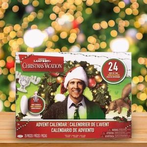 National Lampoons Christmas Vacation Advent Calendar Rare US Version with Clark Griswold Festive Christmas Decorations - Product Image 3