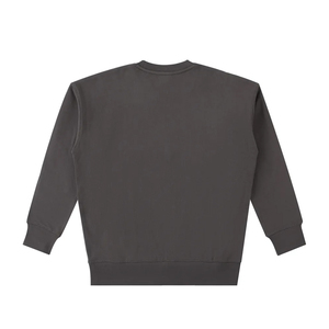 เสื้อสเวตเชิ้ตผ้าฝ้ายเฟรนช์เทอร์รี่พิมพ์ลายโลโก้ตามสั่ง ขนาด US 330GSM 100% คอโอ ไหล่ตก แขนยาว ทรงปกติ สำหรับผู้ชายและผู้หญิง - Product Image 2