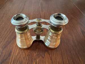 Fournisseur en gros de jumelles en laiton plaqué or avec étui en cuir imprimé nacre, télescope nautique vintage pour collectionneurs - Product Image 6