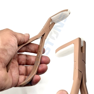 Pince professionnelle en acier inoxydable pour extensions de cheveux – Outil réutilisable pour l'installation et le retrait des extensions adhésives pour I-Tip - Product Image 5