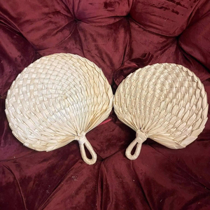 พัดไม้ไผ่ธรรมชาติ พัดพับได้ สำหรับคลายร้อนในฤดูร้อน ของขวัญ ของที่ระลึก ขายส่ง ผู้ผลิตพัดไม้ไผ่ทำมือ - Product Image 1