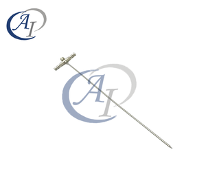 Instrumentos de Neurocirugía, Juego de 3 Piezas de Acero Inoxidable para Introducción de Shunt en Ventriculares Cerebrales y Peritoneo, con Certificación CE - Product Image 2