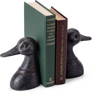 ที่คั่นหนังสือรูปหัวเป็ดแบบตกแต่งสไตล์วินเทจ ที่คั่นหนังสือโลหะแบบหนา ทนทาน สำหรับหนังสือ ที่คั่นหนังสือโลหะ - Product Image 2