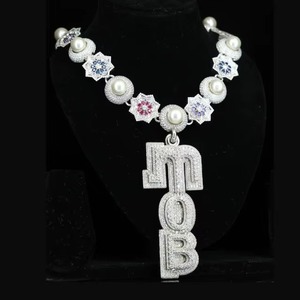 จี้เพชรโมอิสซาไนต์รูปตัวอักษรแบบแนวตั้ง ชุบทอง 18K เงินแท้ 925 สไตล์ฮิปฮอป แร็ปเปอร์ สร้อยคอแบบหรูหราสำหรับงานปาร์ตี้ - Product Image 5