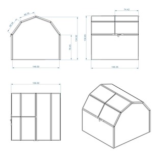 Terrarium en verre haut de gamme, décoration de table luxueuse pour la maison, le bureau, le café, l'entrée et l'aménagement intérieur moderne - Product Image 6