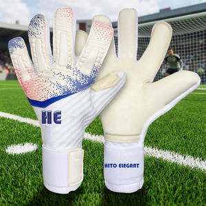 Guantes de portero de entrenamiento al aire libre profesional hombres mujeres guantes de Palma de látex de contacto duradero 4mm PU/guantes de fútbol - Product Image 2
