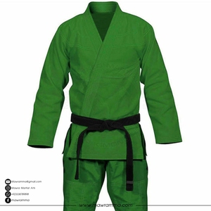ชุดยูโด BJJ น้ำหนักเบาพิเศษ 350GSM ผ้าเพิร์ลวีฟ ปักโลโก้ได้ตามต้องการ สำหรับฝึกซ้อมระดับมืออาชีพ ระบายอากาศได้ดี เหมาะสำหรับการแข่งขัน - Product Image 2