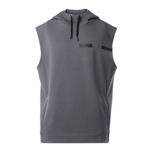 Sudadera sin mangas para hombre, para gimnasio, fitness, entrenamiento, OEM, ropa deportiva, camiseta sin mangas para musculación - Product Image 3