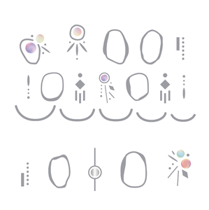 Juego de Pegatinas de Tatuajes Temporales Coreanos OEM ODM con Diseño de Flores, Mariposas, Luna y Rostro para Aplicación en Arte Corporal, Papel Blanco - Product Image 4