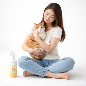 Mousse nettoyante pour pattes de chat 150ML PVC ECO FRIENDLY Meow for Cats X2 Déodorant pour animaux de compagnie - Product Image 2