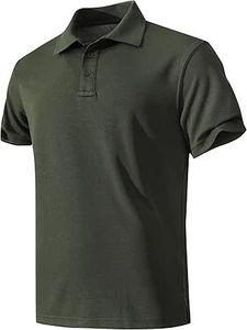 Camiseta de Algodón 100% Personalizada con Logotipo, para Hombre, Formal, con Botones, Corte Regular, Manga Corta, Lisa, Antiarrugas, Talla Personalizada - Product Image 3