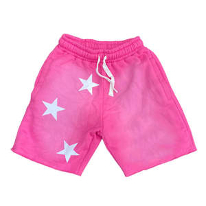 Pantalones Cortos Deportivos Transpirables para Hombre, con Lavado Ácido, Logotipo de Estrella Estampado, Casuales, Sólidos, para Correr y Entrenar - Product Image 4