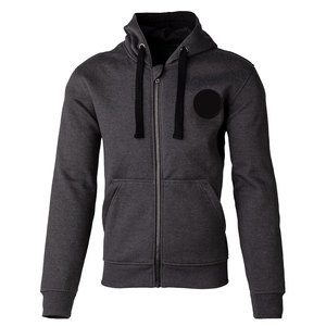 2026/27 arrival Unisex Oversized Hooded Sweatshirt Solid <b>Black</b> French Terry Casual Autumn Hoodie Pocket Design Regular Sleeve - Product Image 4
