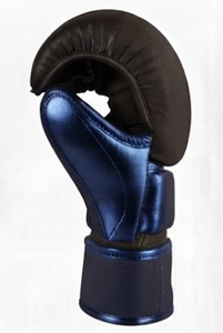 Gants de boxe Profil Sport en cuir pleine fleur avec fermeture Velcro pour adultes – Équipement d'arts martiaux - Product Image 5