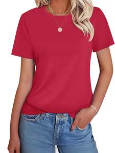 Camiseta Elegante para Mujer, Tejido Suave, Sensación Ligeras, Ajuste Transpirable, Textura Agradable, Elasticidad Suave, Comodidad Diaria, Ecológica, Secado Rápido, Moderna - Product Image 6
