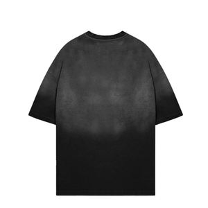Wholesale Oversized Regular Fit 100% Cotton Heavyweight Acid Wash Tee Men Drop Shoulder Streetwear Quick Dry Vintage T-Shirt - Product Image 4