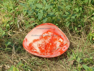 Bols en résine colorés faits à la main |   Bol en résine décoratif et de service pour la décoration intérieure et les cadeaux - Product Image 5