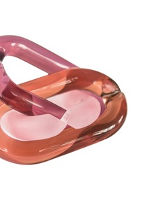 Adornos Rústicos para Pared, Cadena de Madera Colgante, Decoración de Pared de Alta Calidad, Diseño Art Deco Multicolor con Resina Epoxi, 4 Piezas - Product Image 1