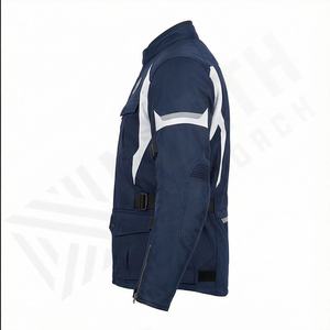 Chaqueta de Motociclista de Cuero Genuino para Hombre de la Mejor Calidad, Nueva Colección de Invierno, Chaquetas de Motocicleta con Protecciones Desmontables Personalizadas - Product Image 3