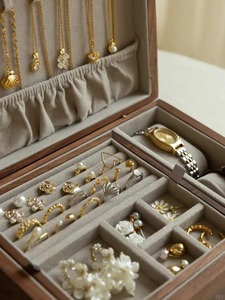Wooden Luxury Mirror Storage Decorative Fancy <b>Box</b> for Table Decoration New Luxury Storage <b>Box</b> Supplier for <b>Gift</b> Packing Storage - Product Image 6