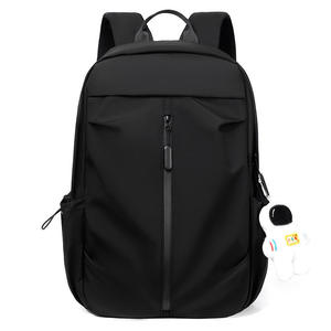 Stylish Large Capacity Student <b>School</b> <b>Backpack</b> <b>Waterproof</b> College Bookbag with Creative Astronaut Pendant Accessory - Product Image 4