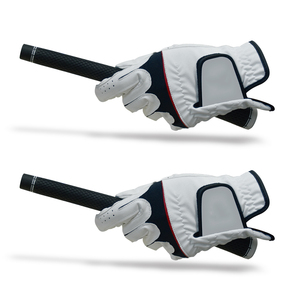 Gants de golf en cuir véritable haute performance, antidérapants, à adhérence souple, pour hommes et femmes, assurant un ajustement flexible, une construction respirante et fiable - Product Image 2