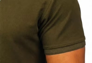 Lightweight Polo <b>Collar</b> <b>T</b> <b>Shirt</b> Cotton Blend Fabric Comfortable Regular Fit Daily Wear Apparel Lifestyle Garment - Product Image 5