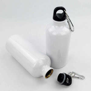 Bouteille en aluminium pur à 99,7 %, design personnalisé, réutilisable, haute qualité, pour le sport et les activités de plein air, avec bouchon à vis sécurisé, écologique. - Product Image 1