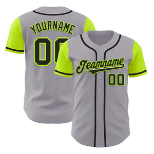 เสื้อเบสบอลพิมพ์ลายแบบซับลิเมชั่นคุณภาพสูง ปักชื่อทีมและชื่อผู้เล่น แขนสั้น ติดกระดุมเต็มตัว เสื้อซอฟต์บอลสั่งทำได้ MOQ ต่ำ - Product Image 2