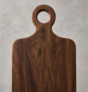 เขียงไม้มะม่วงทรงสี่เหลี่ยมผืนผ้าสุดหรู พร้อมรูสำหรับวางจาน - Product Image 2