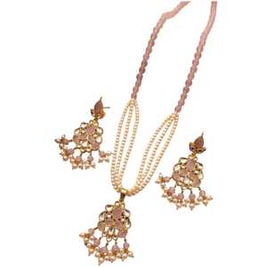 Juego de Joyería de Lujo con Collar de Cristal Chapado en Oro, Aretes, Anillo y Brazalete, Regalo de Boda para Mujer, Uso Diario y de Fiesta, Personalizable - Product Image 1