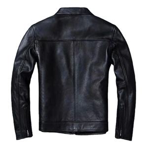 ¡Novedad de 2025! Chaqueta de cuero personalizada de alta calidad para hombre, ropa informal de diseño de alta moda, tela de lona para invierno - Product Image 3