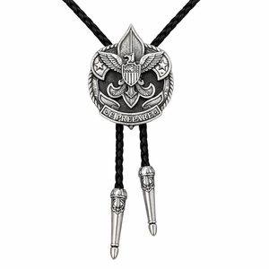 Collar Bolo Tie de Sombrero Vaquero Chapado en Oro de Dos Tonos, Estilo Antiguo Tradicional, con Serigrafía, de Zinc, del Fabricante - Product Image 5