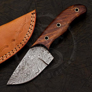 Cuchillos de Caza Damasco Hechos a Mano de Primera Calidad, Mango de Hueso OEM, Dureza 56HRC, Garantía de 3 Años, Venta al Por Mayor, Envío Directo - Product Image 2