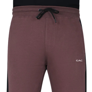 Mens Fleece Jogger Sweatpants Mid Straight Leg Contrast Side Panel Elastic Drawstring Casual Gym Training Lounge Winter <b>Track</b> - Product Image 4