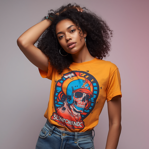 Camiseta con Estampado DTG, Camiseta Gráfica de Algodón con Impresión Digital Personalizada para Hombre y Mujer con Personalización OEM ODM - Product Image 3