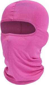 Balaclava unisexe grise, couvre-visage complet, masque de sport d'extérieur, respirant, imperméable, polyester, taille adulte 56-58CM - Product Image 5