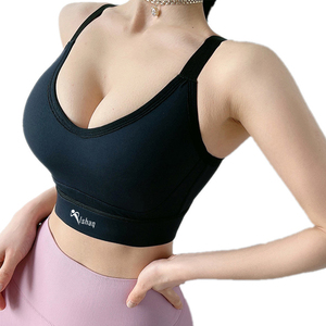 Nouveau soutien-gorge de sport sexy de haute qualité pour femmes, bretelles réglables, coussinets amovibles, design sans couture, maintien élevé, élastique - Product Image 5