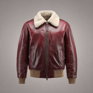 เสื้อแจ็คเก็ตหนังขนสัตว์คุณภาพสูงระดับหรู - Product Image 3