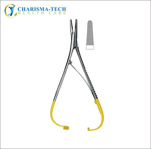 CHARISMATECH Porte-aiguille Mathieu Premium en acier inoxydable de qualité chirurgicale avec poignée à pince et mécanisme à action rapide - Product Image 4