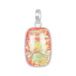 Top Grade Deco Glass Pendants Handmade Minimalist Jewelry Brass with Silver Plating Wholesale Price for Export - Product Image 2