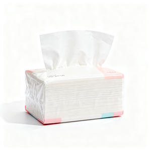 Caja de pañuelos faciales suaves de primera calidad, pulpa virgen, higiénicos y desechables para uso diario en el hogar, hotel u oficina. - Product Image 3