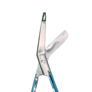 กรรไกรตัดผ้าพันแผลทำจากเหล็กกล้าไร้สนิม ฟลูออไรด์ อุปกรณ์ทางการแพทย์ กรรไกรพยาบาลและกรรไกรปฐมพยาบาล - Product Image 4