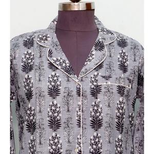 Chemise longue en coton style kimono pour femme, charme capricieux, élégance fluide, robe décontractée en gros avec ceinture - Product Image 3