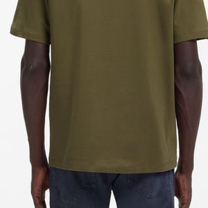 T-shirt homme à manches courtes, imprimé graphique minimaliste, coupe ample, style urbain, décontracté, pour l'extérieur, collection été, prix usine - Product Image 6