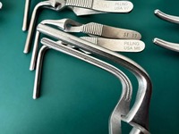 20 Buah Klem Bedah Pilling Bulldog DeBakey Jaw Vascular Hemostatic Forceps CE