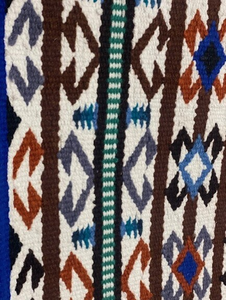 Couverture de cheval artisanale en laine de Nouvelle-Zélande, tapis de selle western pour l'équitation, les chevaux de ranch, les sorties à cheval, les concours et l'équipement équestre - Product Image 2